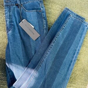 Women’s Blue Revival Two-Toned Denim Jeans